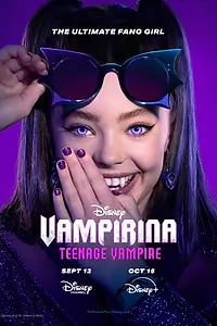 Постер к сериалу «Удивительная Ви: Подросток-вампир (2025)»
