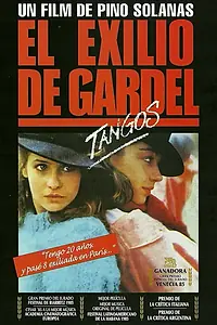 Главный постер фильма «Танго, Гардель в изгнании (1985)»