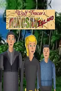 Постер к мультфильму «Wolf Tracer's Dinosaur Island (2004)»