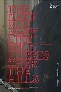 Главный постер фильма «The Days Run Away Like Wild Horses Over the Hills (2015)»