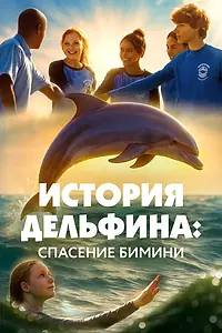 Главный постер фильма «История Дельфина: Спасение Бимини (2025)»