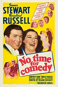 Главный постер фильма «Нет времени на комедию (1940)»