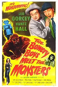 Главный постер фильма «The Bowery Boys Meet the Monsters (1954)»