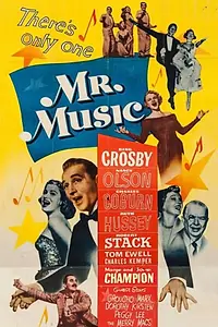 Главный постер фильма «Мистер Музыка (1950)»