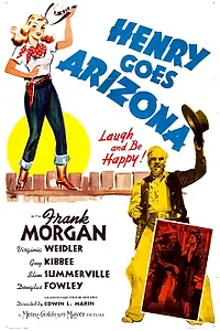 Главный постер фильма «Henry Goes Arizona (1939)»