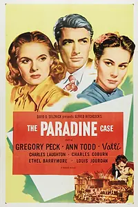 Главный постер фильма «Дело Парадайна (1947)»