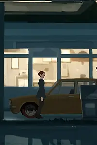 Главный постер мультфильма «Где-то по пути (2014)»