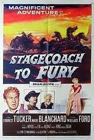 Главный постер фильма «Дилижанс ярости (1956)»