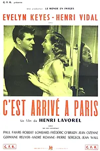 Главный постер фильма «Это случилось в Париже (1952)»