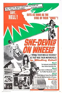 Постер к фильму «Дьяволицы на колесах (1968)»