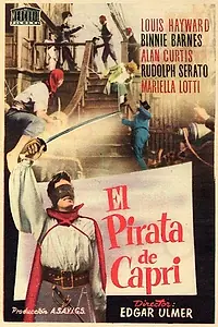 Главный постер фильма «Пираты острова Капри (1949)»