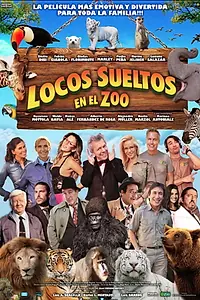 Постер к мультфильму «Locos sueltos en el zoo (2014)»