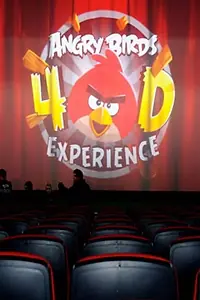 Постер к мультфильму «Angry Birds 4D Experience (2014)»