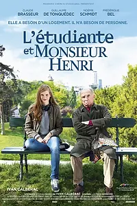 Главный постер фильма «Студентка и месье Анри (2015)»