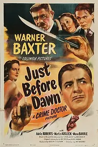 Постер к фильму «Just Before Dawn (1946)»
