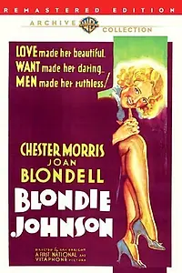 Главный постер фильма «Блонди Джонсон (1933)»