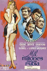 Постер к фильму «Миллиард для блондинки (1972)»