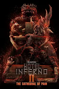 Главный постер фильма «Отель Инферно: Храм боли (2017)»
