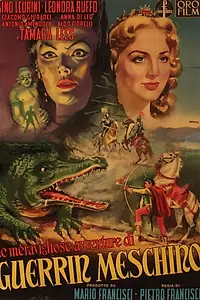 Главный постер фильма «Великолепные приключения солдата Мескино (1952)»