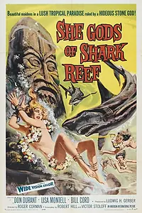 Главный постер фильма «Богиня Акульего рифа (1958)»