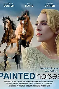 Главный постер фильма «Разрисованные лошади (2017)»