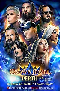 Главный постер фильма «WWE Crown Jewel (2025)»