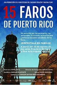 Главный постер фильма «15 Lighthouses of Puerto Rico (2015)»