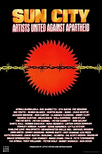 Постер к фильму «Artists United Against Apartheid: Sun City (1985)»