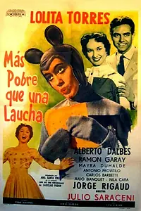 Главный постер фильма «Беднее церковной мыши (1955)»