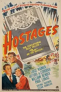 Постер к фильму «Заложники (1943)»