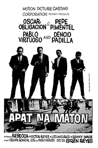 Главный постер фильма «Apat na Maton (1963)»