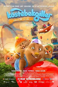 Главный постер мультфильма «Köstebekgiller 2: Gölge'nin Tilsimi (2016)»