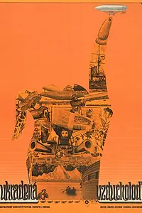Постер к мультфильму «Похищенный дирижабль (1966)»