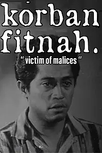 Главный постер фильма «Korban Fitnah (1961)»