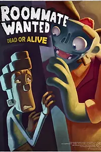 Главный постер мультфильма «Требуется квартирант. Живой или мертвый (2015)»