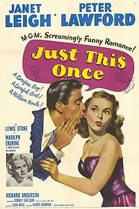 Постер к фильму «Только в этот раз (1952)»