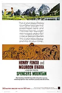 Главный постер фильма «Гора Спенсера (1963)»