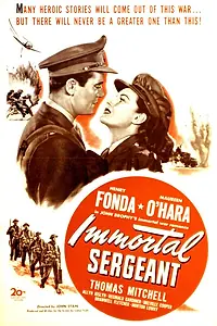 Главный постер фильма «Бессмертный сержант (1943)»