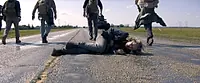 Кадр из фильма «Долгая прогулка (2025)» — (23 из 104)
