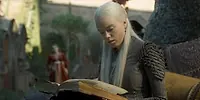 Милли Олкок — роль Young Rhaenyra Targaryen в сериале «Дом Дракона», кадр #9