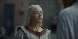 Эмма Д’Арси — роль Rhaenyra Targaryen в сериале «Дом Дракона», кадр #5