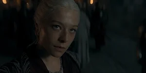 Эмма Д’Арси — роль Rhaenyra Targaryen в сериале «Дом Дракона», кадр #2