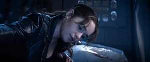 Sarah Connor (актриса Эмилия Кларк) — кадр #3 из фильма «Терминатор: Генезис»