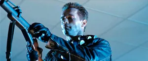 The Terminator (актёр Арнольд Шварценеггер) — кадр #16 из фильма «Терминатор 2: Судный день»