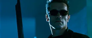 The Terminator (актёр Арнольд Шварценеггер) — кадр #13 из фильма «Терминатор 2: Судный день»
