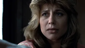 Sarah Connor (актриса Линда Хэмилтон) — кадр #13 из фильма «Терминатор»