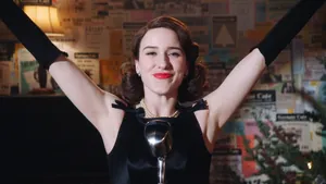 Miriam 'Midge' Maisel (актриса Рэйчел Броснахэн) — кадр #1 из сериала «Удивительная миссис Мейзел»